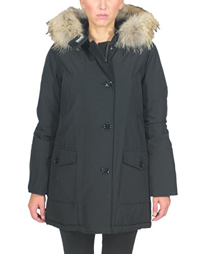 Woolrich Parka Arctic in Misto Cotone WWCPS2479CN03 BLACK