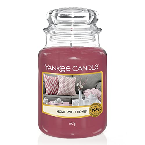 Yankee Candle Candela profumata in giara grande | Home Sweet Home | Durata Fino a 150 Ore