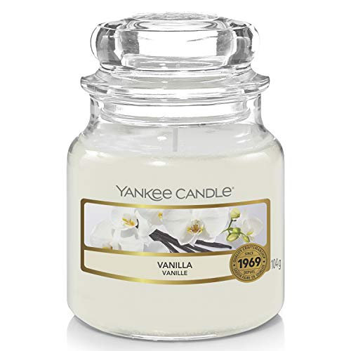 Yankee Candle Candela Profumata In Giara Piccola, Vanilla, ‎5.8 x...
