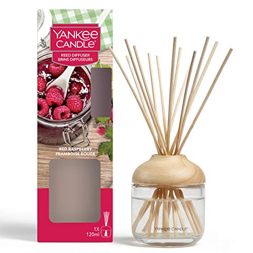 Yankee Candle Fragrant Reeds, Lampone Rosso, 120 ml