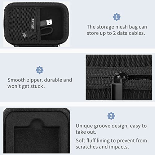 YINKE Custodia Compatibile Samsung T7 Shield SSD Esterno Portatile ...