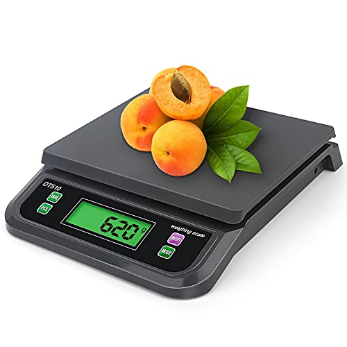 ZCXBHD Bilance da Cucina elettroniche 30kg   1g, Bilancia Digitale for Alimenti Cottura Domestica Cottura di Frutta Bilance multifunzionali (Color : Black, Size : 30kg-1g)