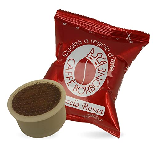 200 capsule Borbone miscela rosso compatibili espresso point