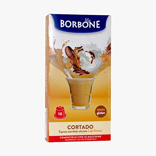 60 Capsule Caffe Borbone Compatibili con Nespresso Cortado Espresso Macchiato - L  Emporio del Caffè