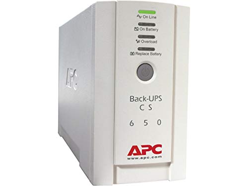 APC Back-UPS CS - BK650EI - Gruppo di continuità (UPS) 650VA (4 Uscite IEC, Prese protette)