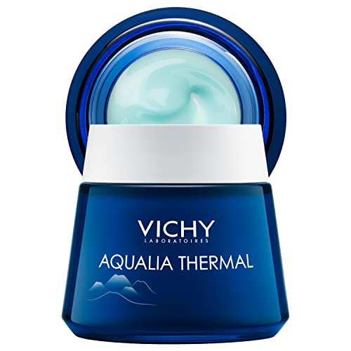 Aqualia Thermal Trattamento notte di Vichy, Crema Viso Donna - Vasetto 75 ml