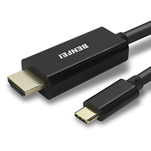 BENFEI Cavo da USB C (Thunderbolt 3) a HDMI 4K, cavo 1,8 M USB-C a ...