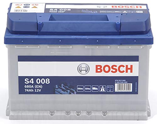 Bosch S4008, Batteria per Auto, 74A h, 680A, Tecnologia al Piombo A...