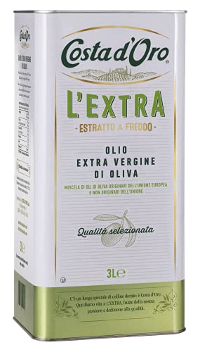 Costa d’Oro – L’Extra 3L. Olio Extravergine di oliva estratto...