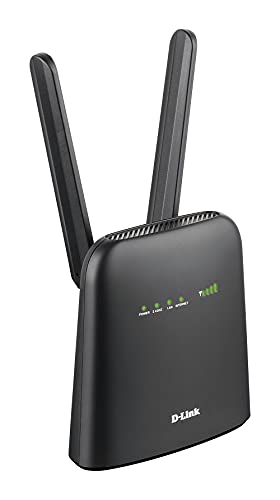 D-Link DWR-920 Router 4G LTE, Wireless N300, Cat 4, Mobile 3G 4G, Multi WAN, Porte Gigabit,Slot per SIM Card Integrato