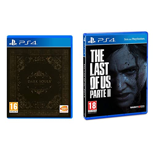 Dark Souls Trilogy PlayStation 4 [Edizione: Regno Unito] & The Last of Us 2 Playstation 4