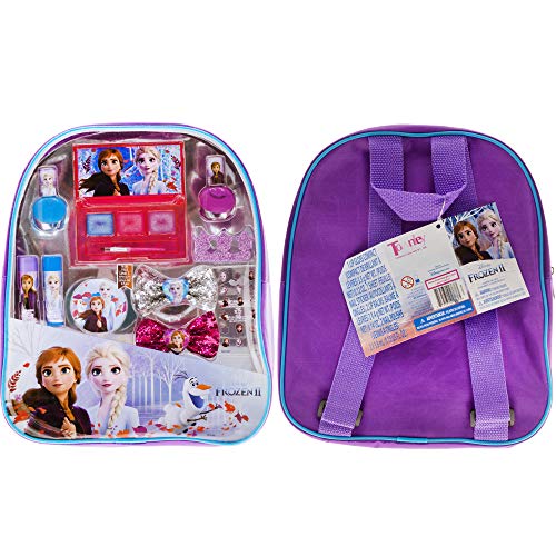 Disney Frozen 2 - Townley Girl Make-up Cosmetic Backpack Set per ba...