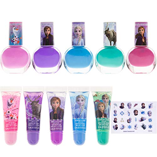 Disney Frozen - Townley Girl Set trucco per ragazze con adesivi per...