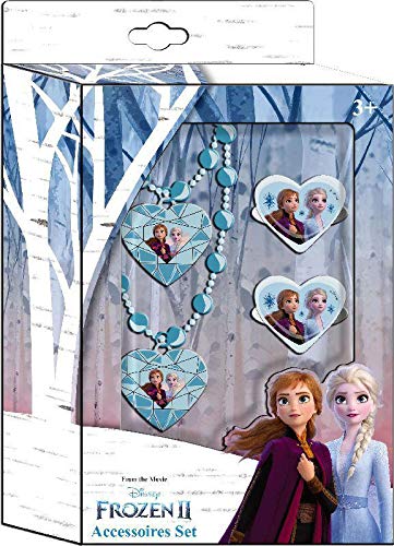 Disney- Set bigiotteria Frozen 2 Gioielli e Trucco, WD20778