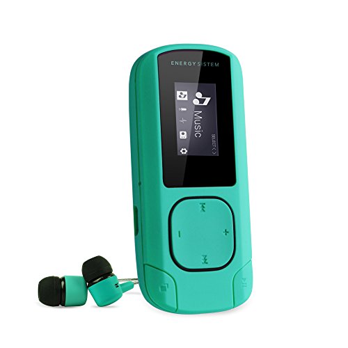 Energy MP3 Clip Mint (8GB, Clip, Radio FM e microSD)
