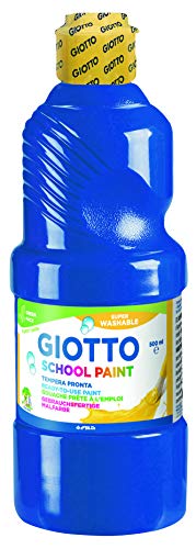 Giotto 535317 Tempera Lavabile da 500ml, Blu
