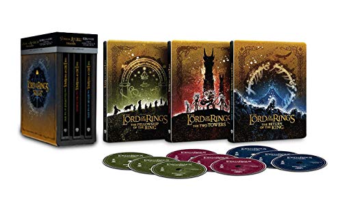 Il Signore degli Anelli - Trilogia Steelbook (4K Ultra HD) (9 dischi)