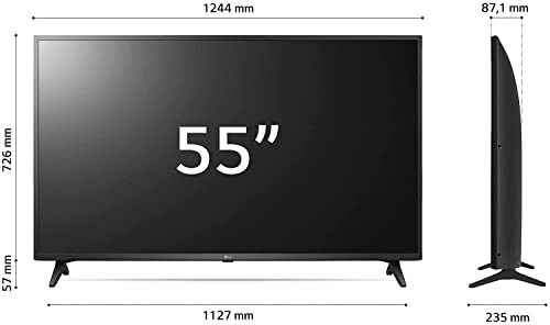 LG 55UQ75006LF Smart TV 4K 55  TV Ultra HD Serie UQ75 2023, Process...