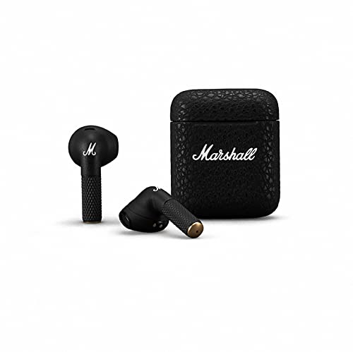 Marshall Minor III True Wireless In-ear Cuffie Bluetooth, Auricolari, Wireless, 25 ore riproduzione, Nero