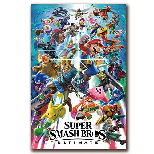 NA Super Smash Bros Ultimate Switch Poster 38 x 58 cm Poster (15 x ...