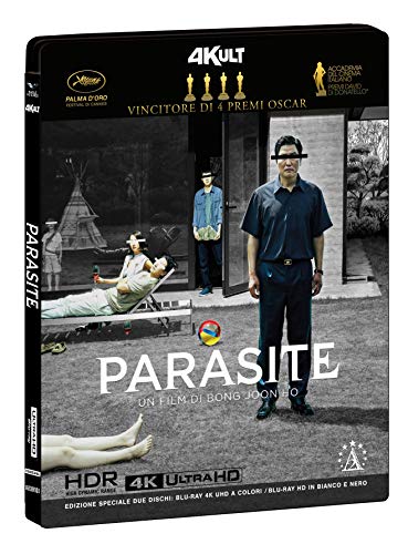 Parasite 4K Limited (4K Ultra-HD Theatrical+Blu-Rayd Black & White Ov Sub Ita) + Card Numerata