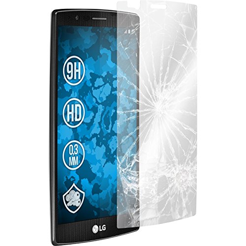 PhoneNatic 1 x Pellicola Protettiva Vetro Temperato Trasparente Compatibile con LG G4 Pellicole Protettive