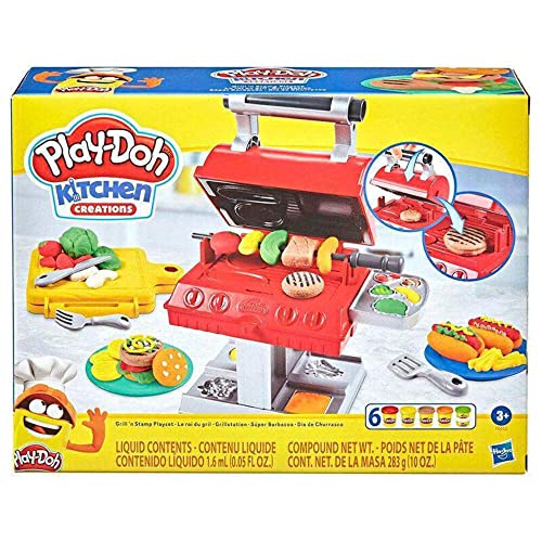 Play-Doh Hasbro Kitchen Creations Barbecue, per Bambini dai 3 Anni ...