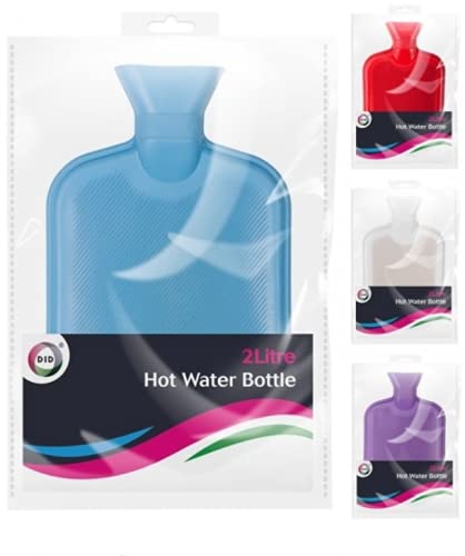 Primes DIY - Mini borsa per acqua calda in gomma naturale, 2 litri,...