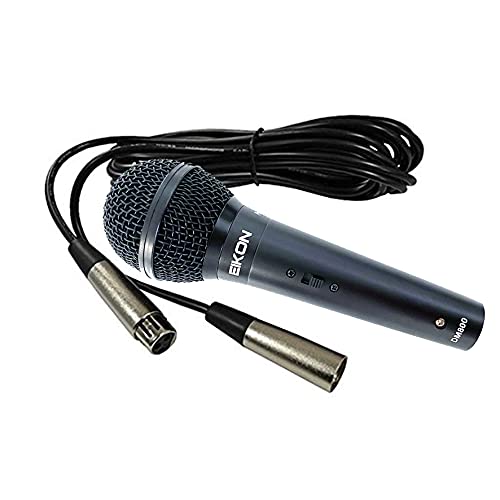 Proel EIKON DM800 - Microfono Dinamico per Voce, Canto, Karaoke + Cavo Cannon XLR 5mt.