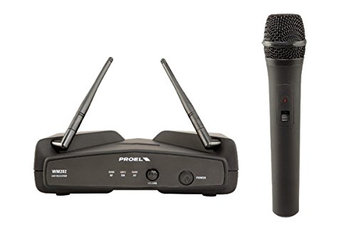 Proel WM202M Sistema microfono wireless portatile