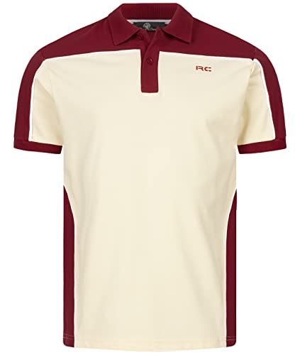 Rock Creek Polo da uomo Basic Shirt a maniche corte M70, vinaccia, H-305, XXXXL