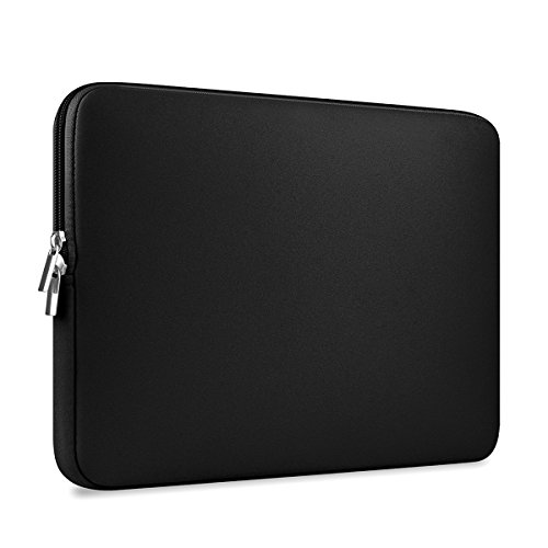 Rosenice - custodia per computer portatile 13 pollici, Macbook Mac Air Pro Retina (nero, in neoprene impermeabile)