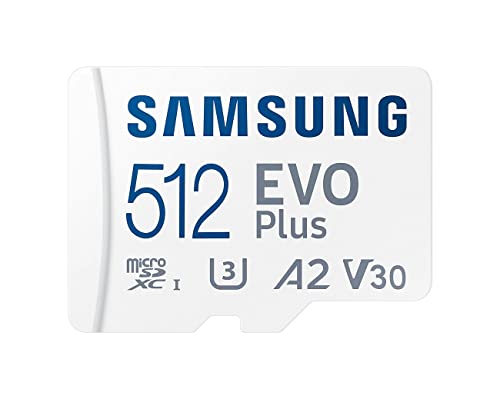 Samsung Evo Plus, microSD SDXC U3 Classe 10 A2, Scheda di memoria 1...