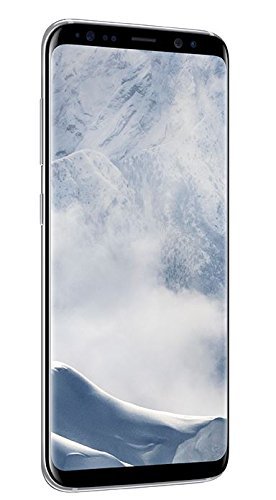 Samsung Galaxy S8 SM-G950F Smartphone, 64 GB, Arctic Silver [Versio...