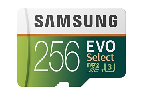 Samsung Memorie MB-ME256HA Evo Select Scheda MicroSD da 256 GB, UHS-I U3, Fino a 100 MB s, Adattatore SD Incluso