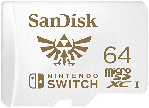 SanDisk Scheda microSDXC UHS-I per Nintendo Switch 64GB - Prodotto con Licenza Nintendo