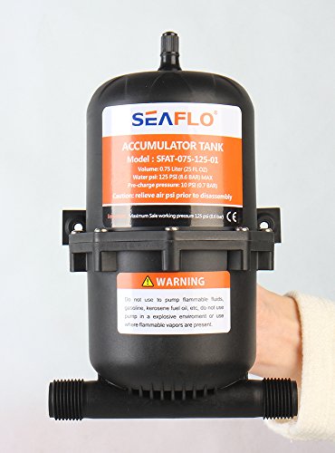 Seaflo Serbatoio di accumulo pressurizzato 0,75 1,0 Litri