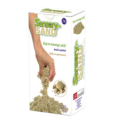 Sensory-Sand JHGPS1 - Sabbia cinetica, sabbia magica, 1,0 kg, JH-Products