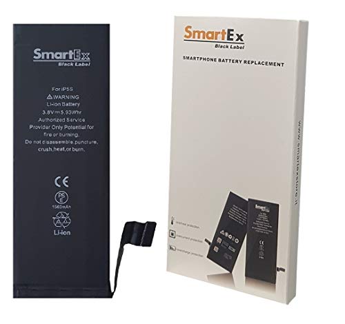 Smartex Black Label Batteria compatibile con iPhone 5S 5C - Capac...