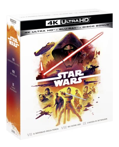 Star Wars - Trilogia Ep.7-9 UHD (Limited Edition) (9 Blu Ray)...