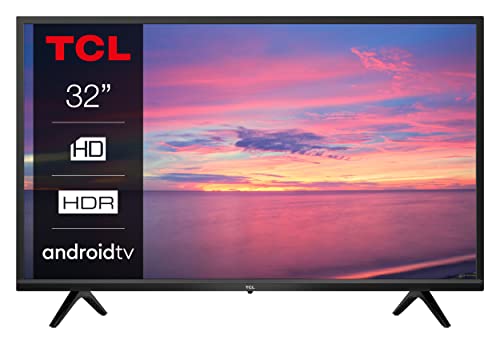 TCL 32S5209, Smart TV 32” HD Con Android TV, HDR & Micro Dimming, Nero