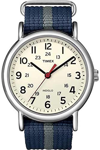 Timex Orologio Analogico Quarzo con Cinturino in Nylon T2N654