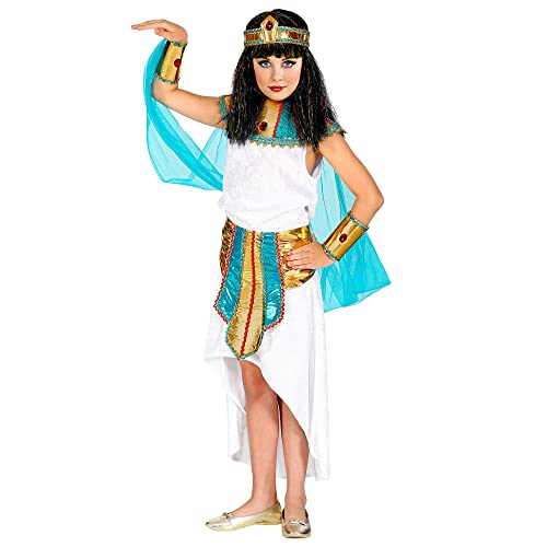 WIDMANN-Regina Egiziana Costume per Bambini, Multicolore, (158 cm   11-13 anni), 09418