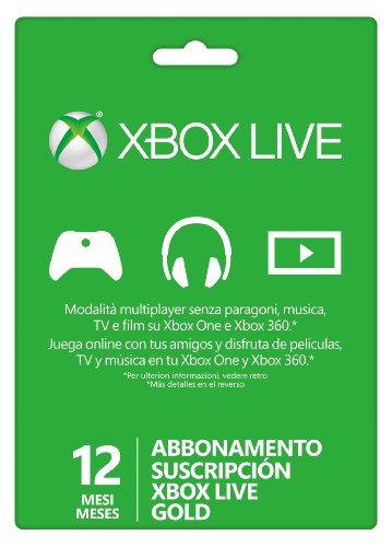 Xbox Live - Gold Card 12 Mesi