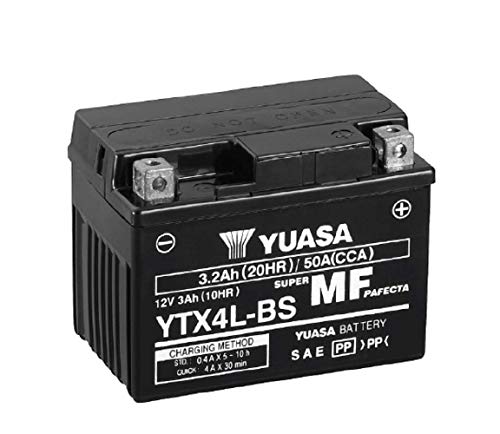 Yuasa Batteria di ricambio AGM SLA YTX4L-BS