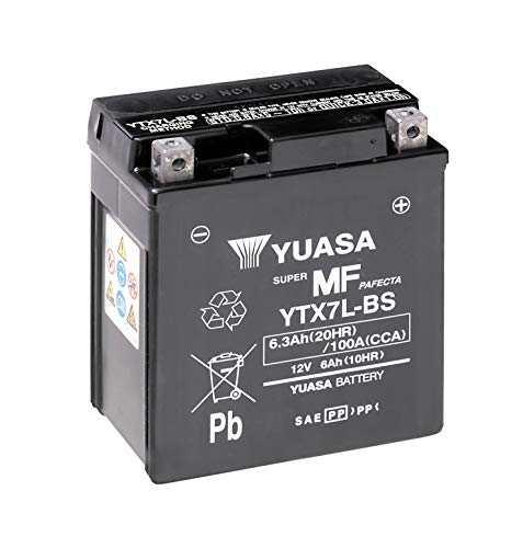 Yuasa Batteria senza manutenzione YTX7L-BS(WC)