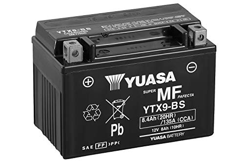 Yuasa Batteria senza manutenzione YTX9-BS(WC)...