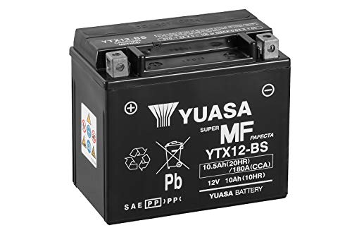 Yuasa YTX12-BS(WC) Batteria esente da manutenzione