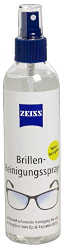 ZEISS, spray per la pulizia degli occhiali, con 240 ml di contenuto, per una pulizia delicata e accurata delle lenti, senza alcool