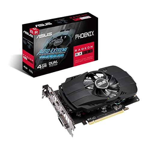 ASUS Phoenix AMD Radeon RX 550 Scheda Grafica, 4GB GDDR5, PCIe 3.0,...
